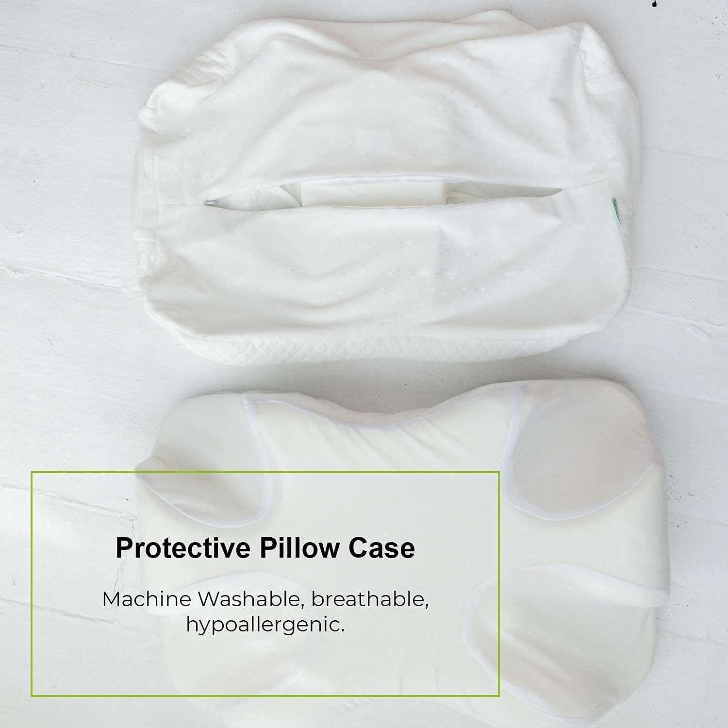CPAP Pillow Bundle with Cooling Fabric Case for Side Sleepers K929973