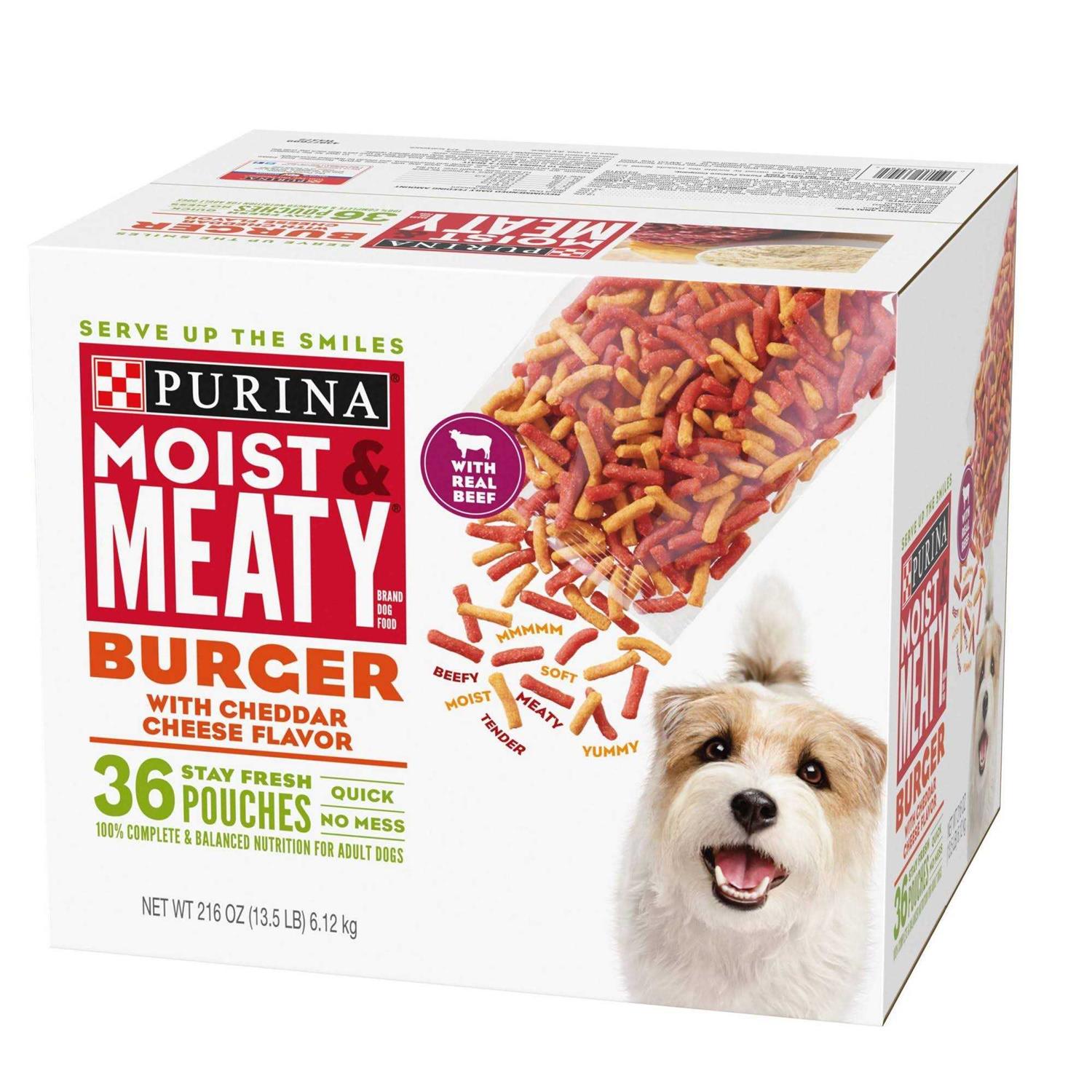 Burger with Cheddar Cheese Flavor Dry Dog Food E433432