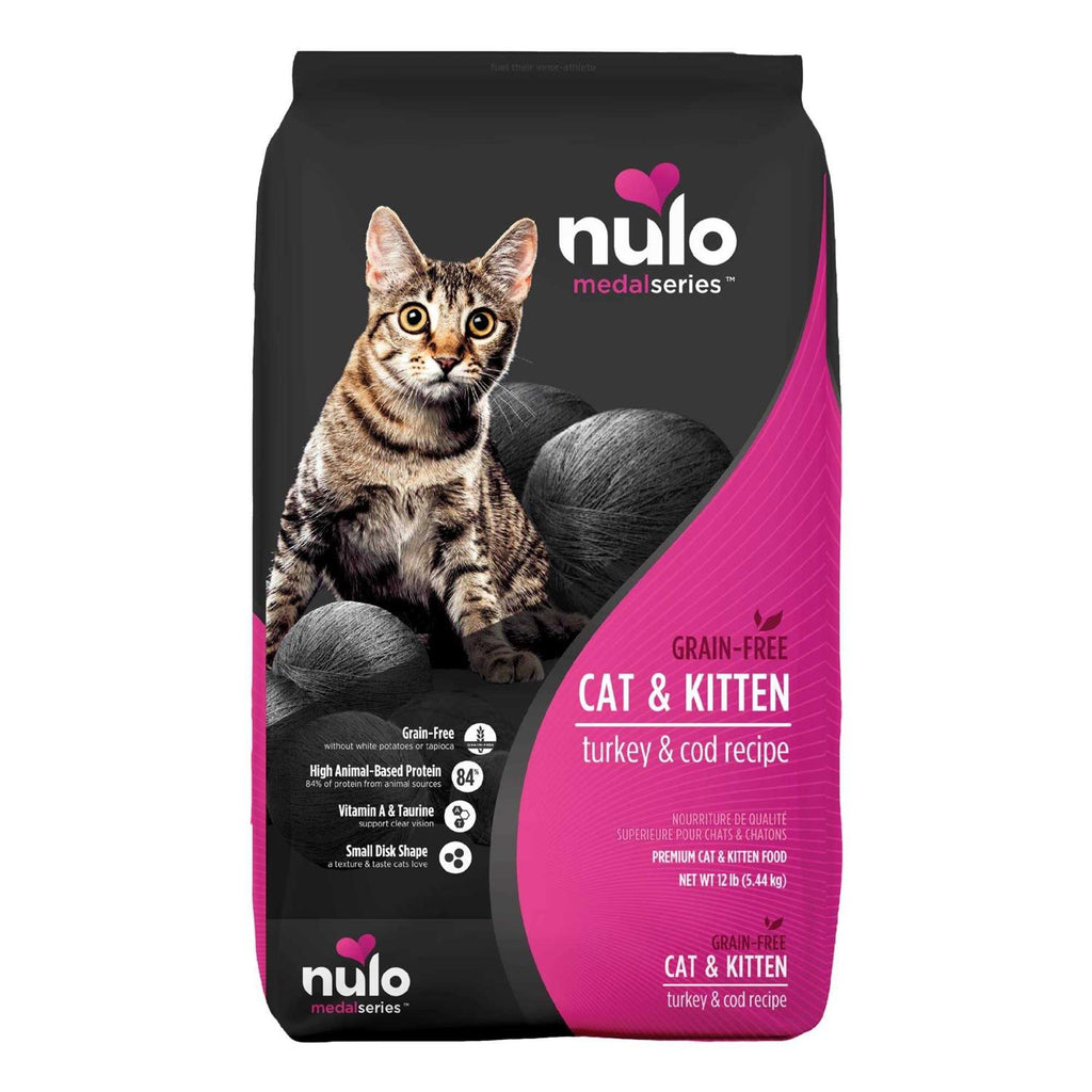 Grain-Free Turkey & Cod Dry Cat & Kitten Food L893394