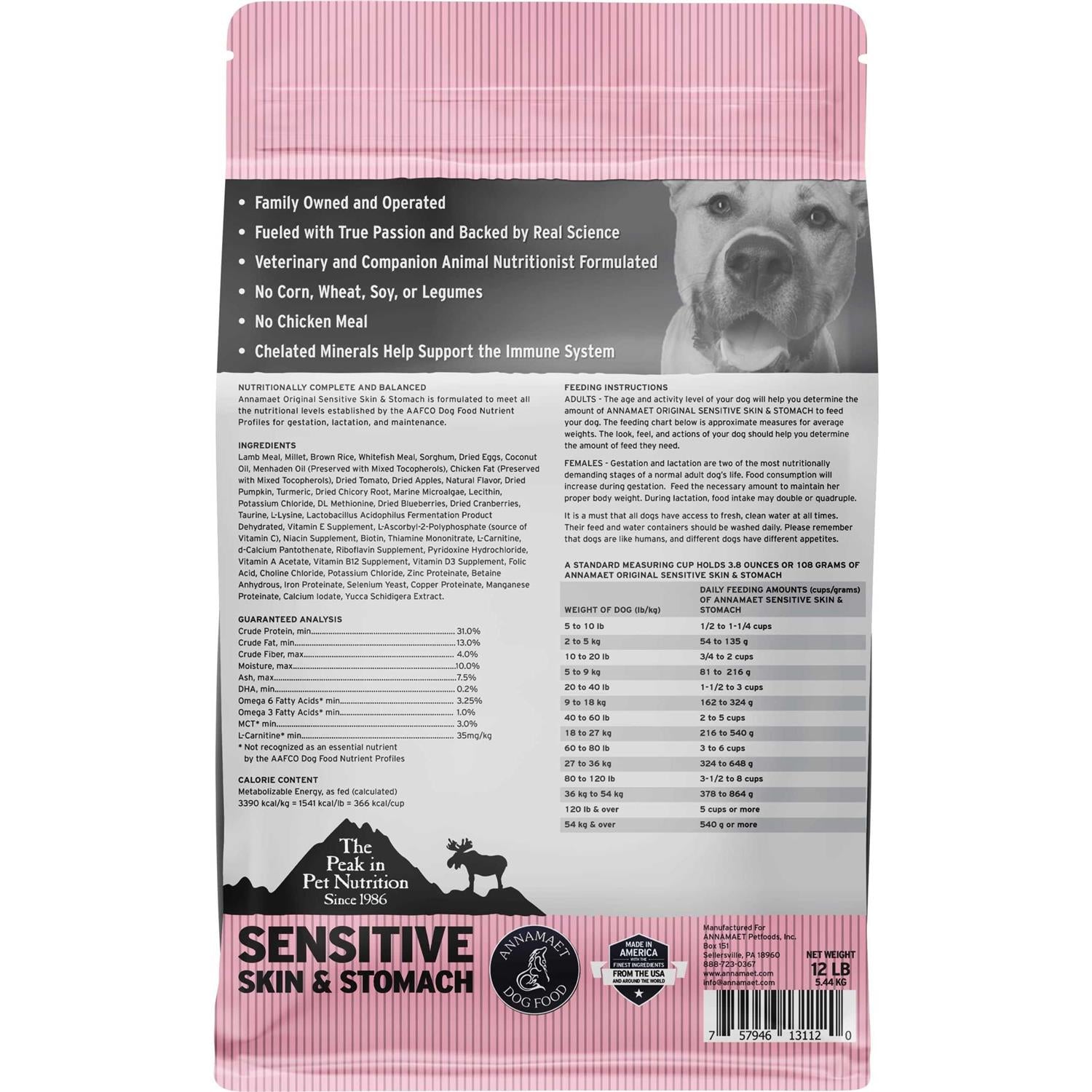 Sensitive Skin & Stomach Dry Dog Food B1014