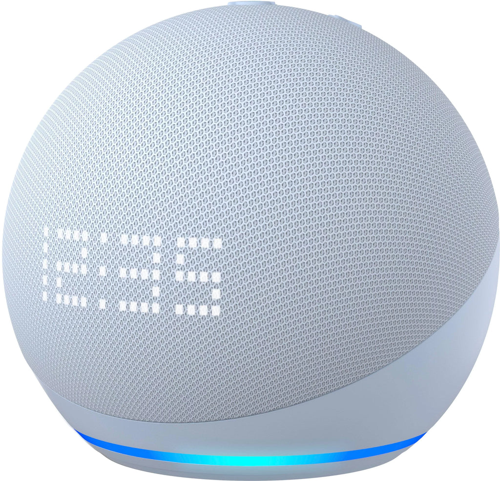 Smart Speaker with Clock and Alexa C9101
