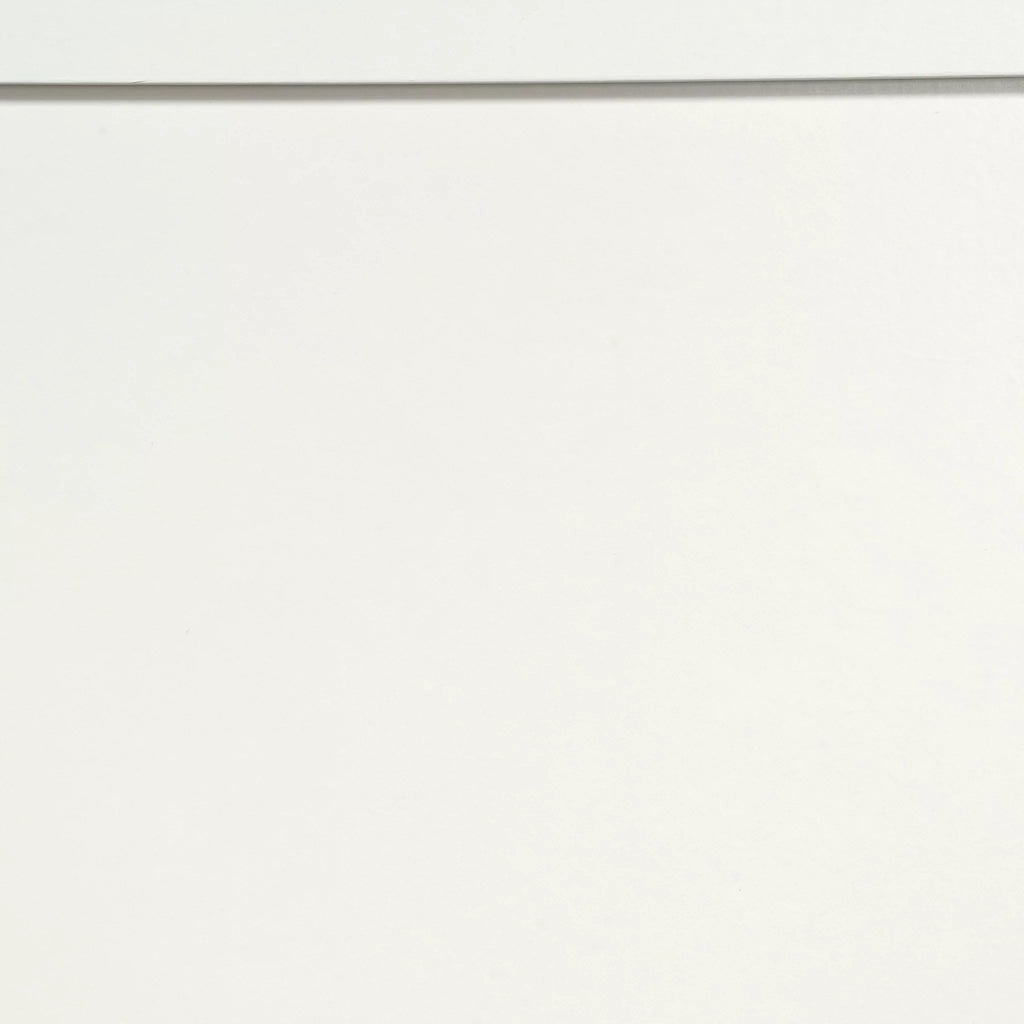 Wood Storage Cabinet, White Finish L333
