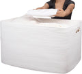118L XXXLarge Cotton Rope Storage Basket, Oversized Blanket Basket, Used for Organizing Dirty Clothes in Living Room, Bedroom, Nursery, Dog Toy Storage Bins, 25" x 17" x 16",White