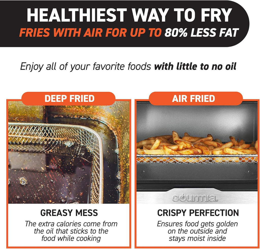 Digital Stainless Steel Toaster Oven Air Fryer D246