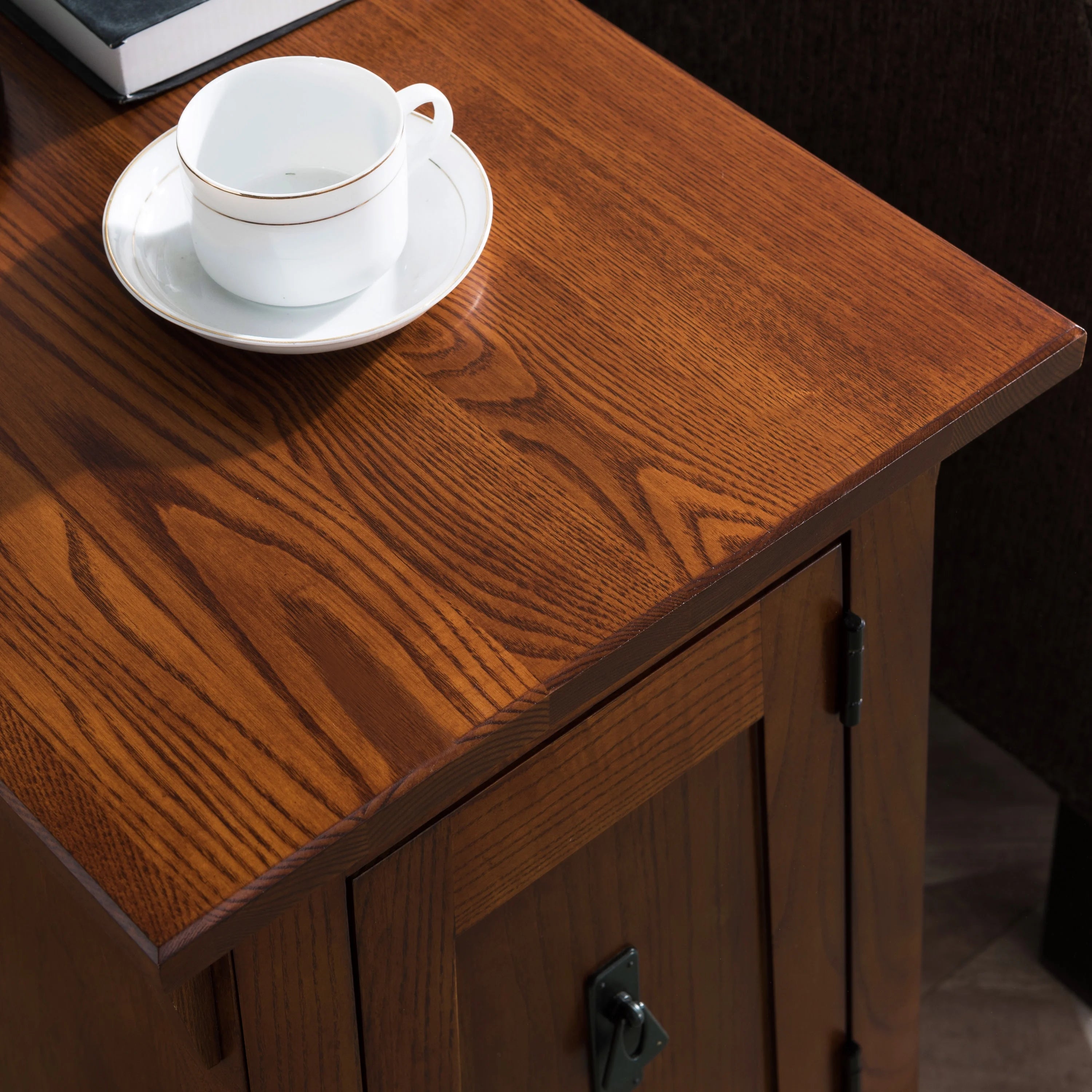 Solid Wood Mission End Table for Living Room and Bedroom Y1707