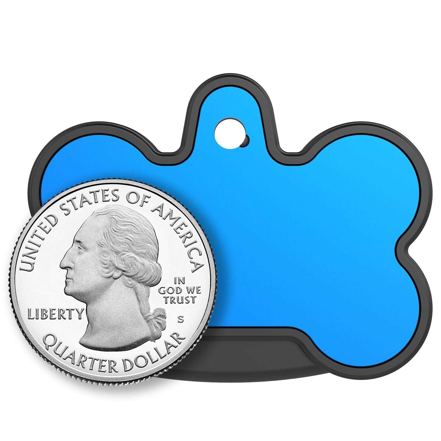 Smart Tag Dog Bone Personalized ID and Tracker U917