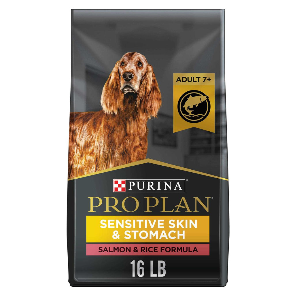Sensitive Skin & Stomach Salmon & Rice Senior Dry Dog Food A989