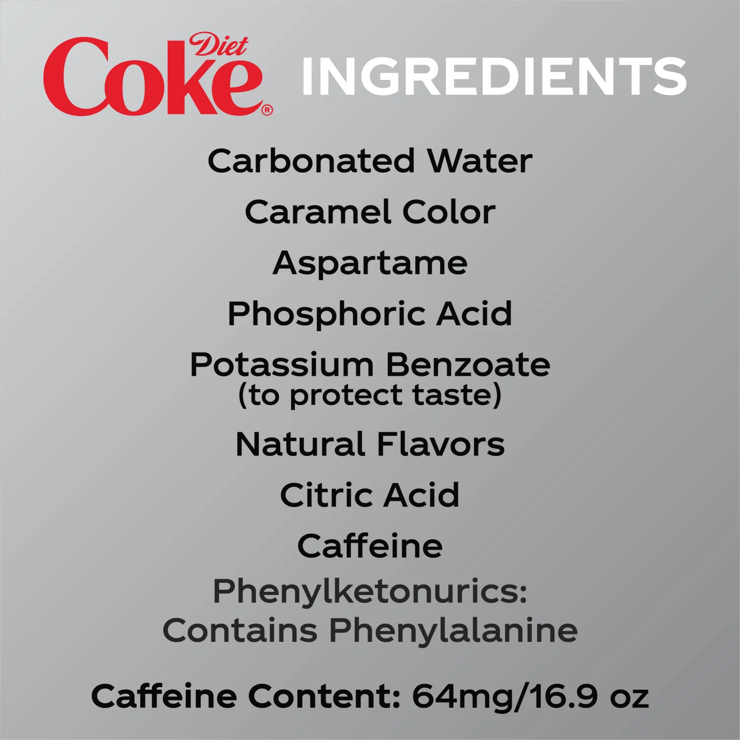 Diet Soda Soft Drink, 16.9 fl oz, 24 Pack P8150