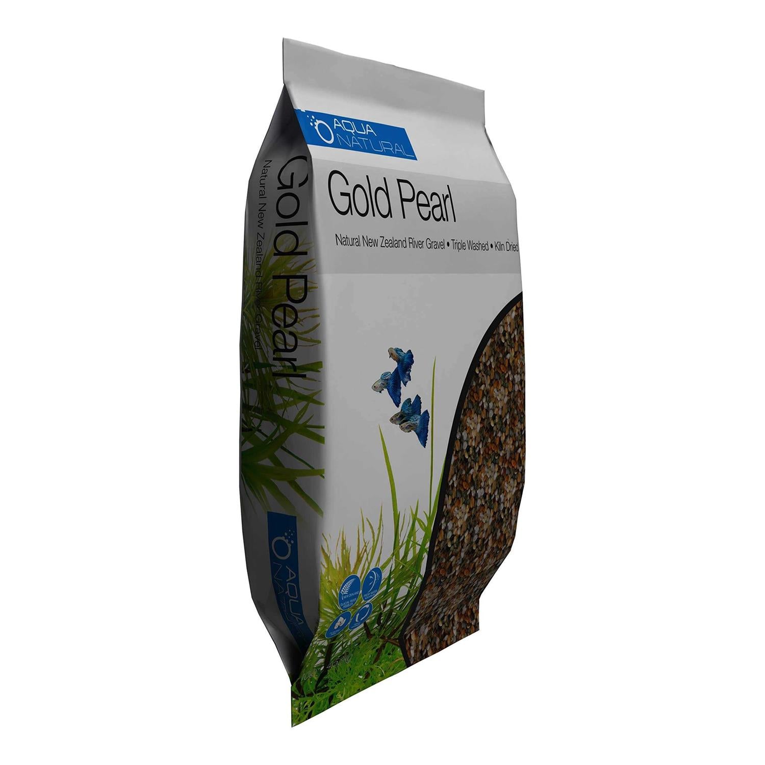 Gold Pearl Gravel Substrate for Aquariums, Vivariums and Terrariums S254