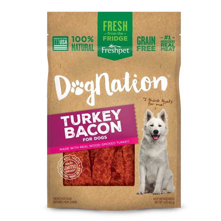 Turkey Bacon Dog Treats Z4362