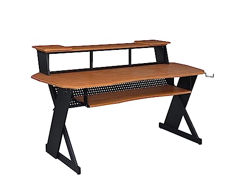 Music Studio Desk Workstation with 3 x 4U Rack L278641