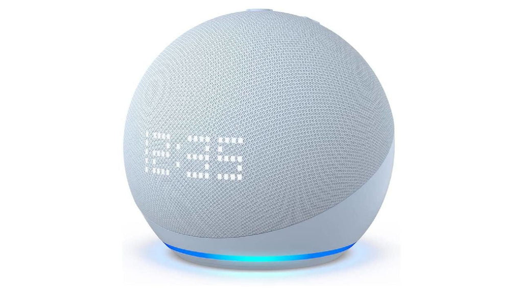 Smart Speaker with Clock and Alexa C9101