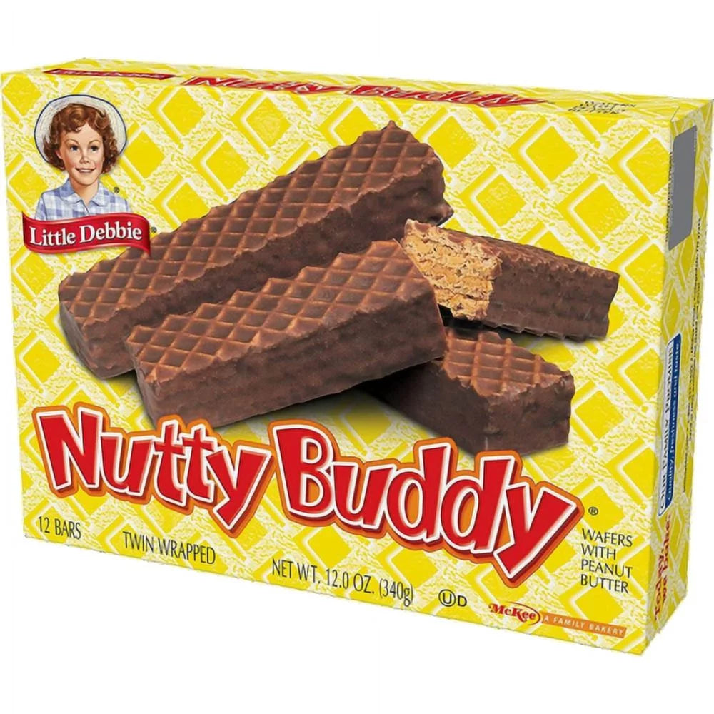 Peanut Butter Wafer Bars, 12-Boxes L4196