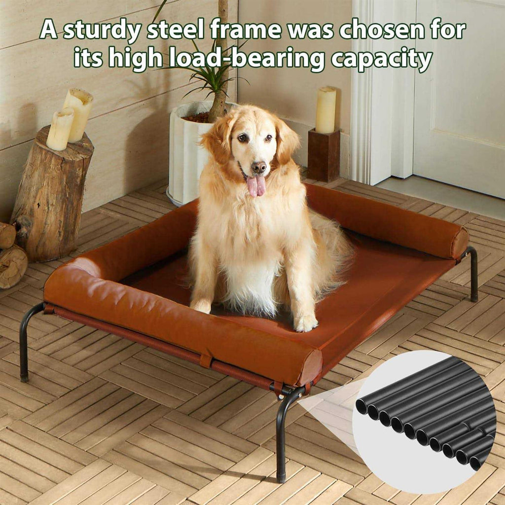 Large Elevated Cooling Dog Bed for Large Dogs Outdoor K488