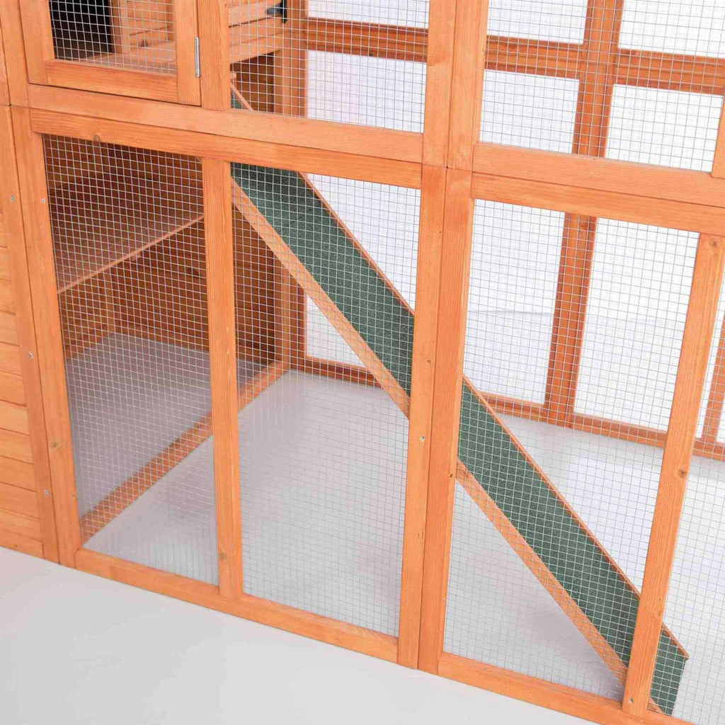 Wooden Outdoor Cat Run Z321