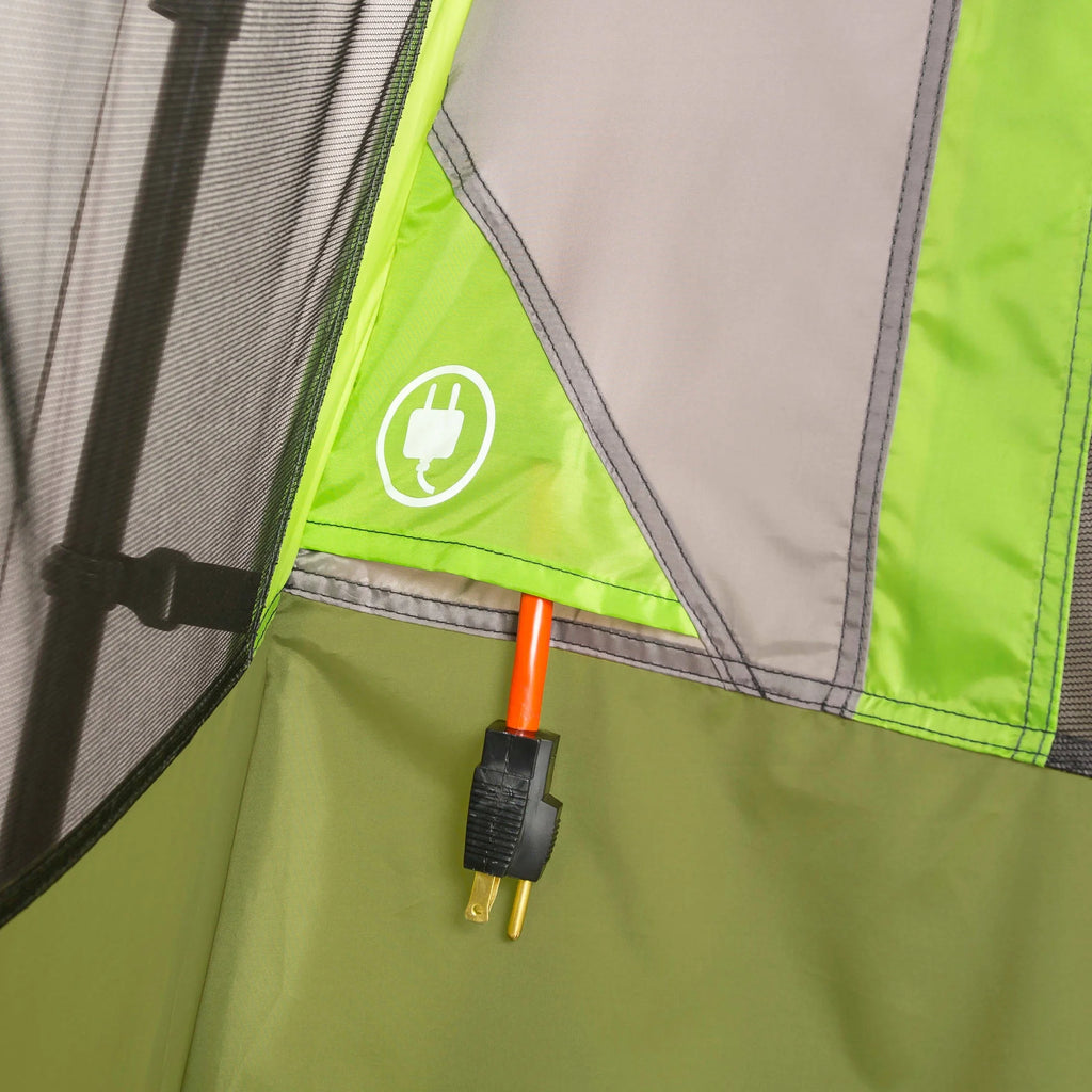 14 x 13.5 ft 9 Person 2 Room Instant Cabin Tent with Screen Room M8539