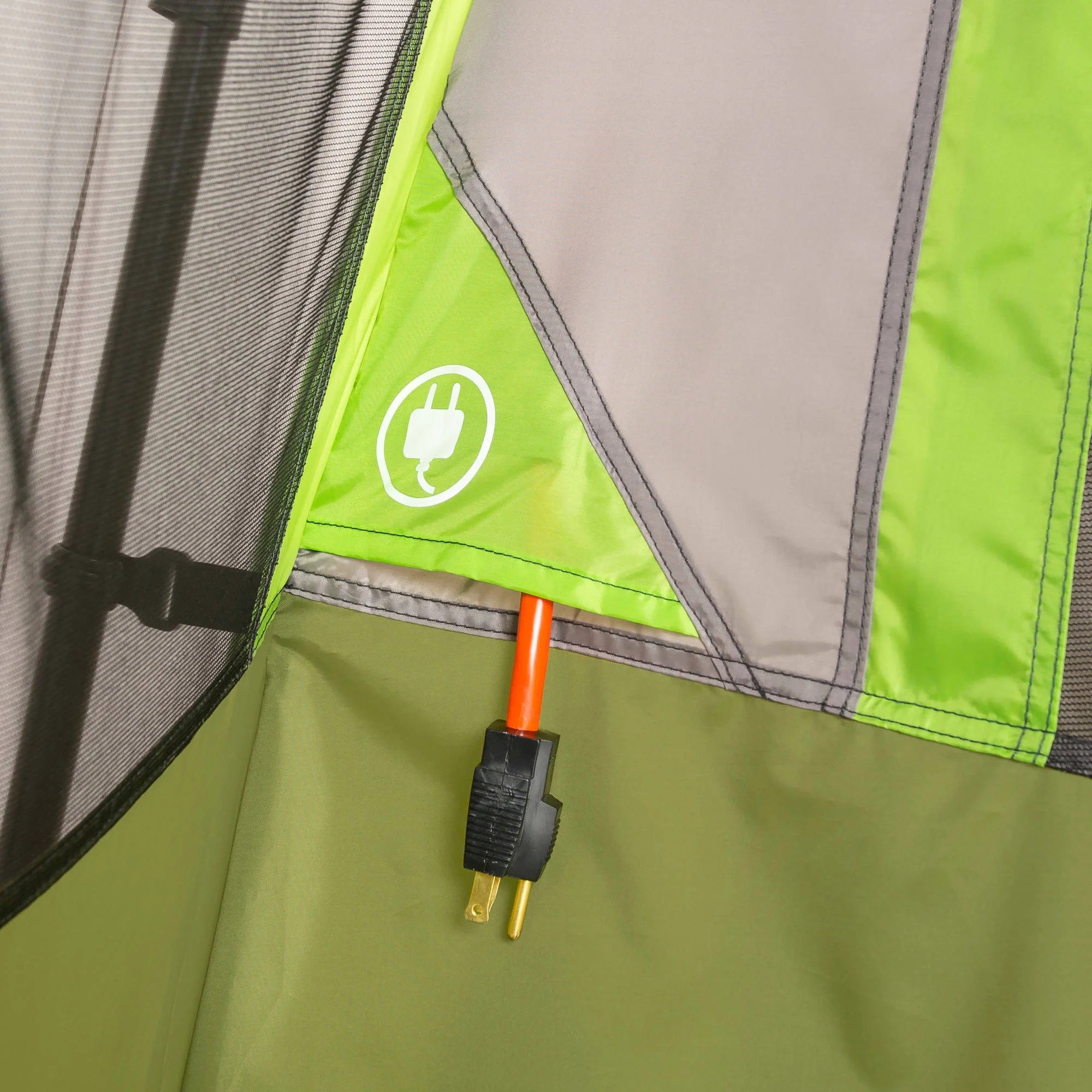 14 x 13.5 ft 9 Person 2 Room Instant Cabin Tent with Screen Room M8539