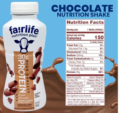 Protein Shake Variety Pack with Neoprene Sleeve, 10 Count R24382