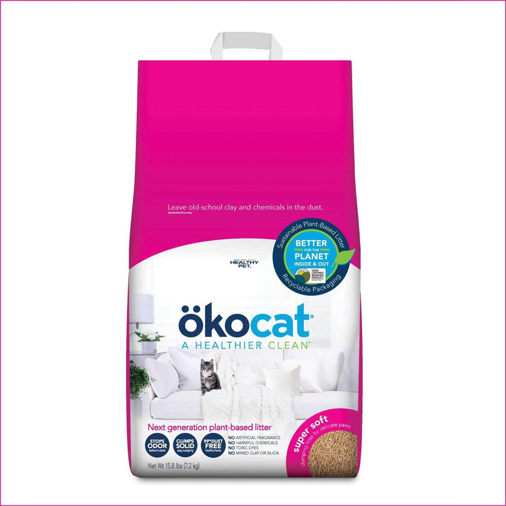 Super Soft Clumping Wood Cat Litter C26352