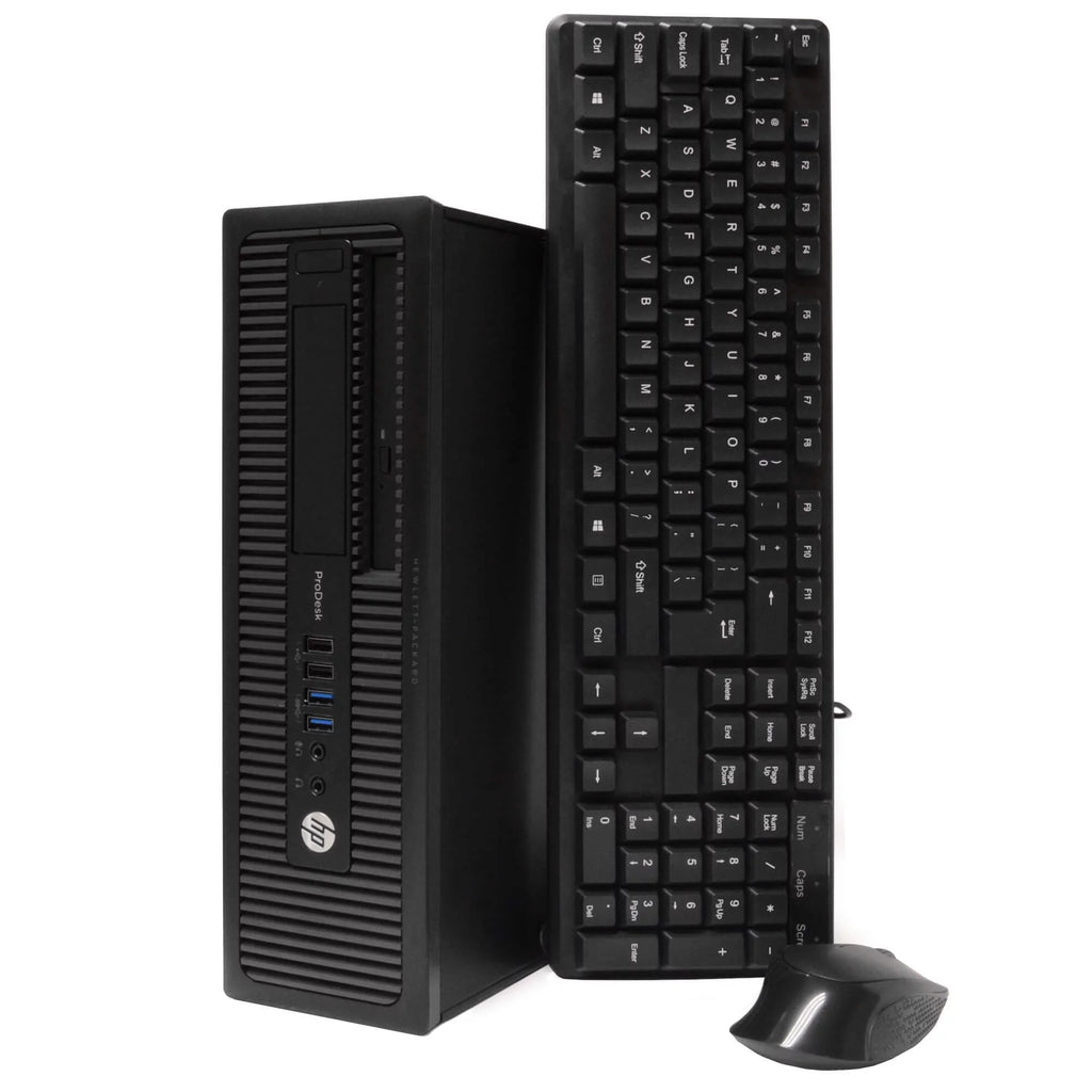 Refurbished Desktop Computer PC, Intel i5 Quad Core, 8GB RAM, 250GB HDD, Windows 10 Home Y6665
