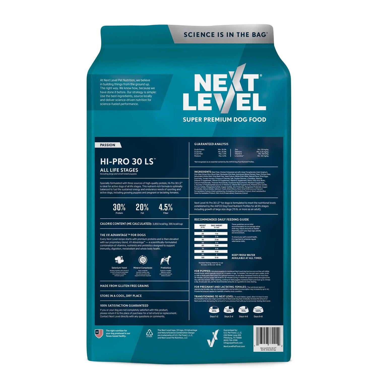 Hi Pro 30 LS Dry Dog Food G15504