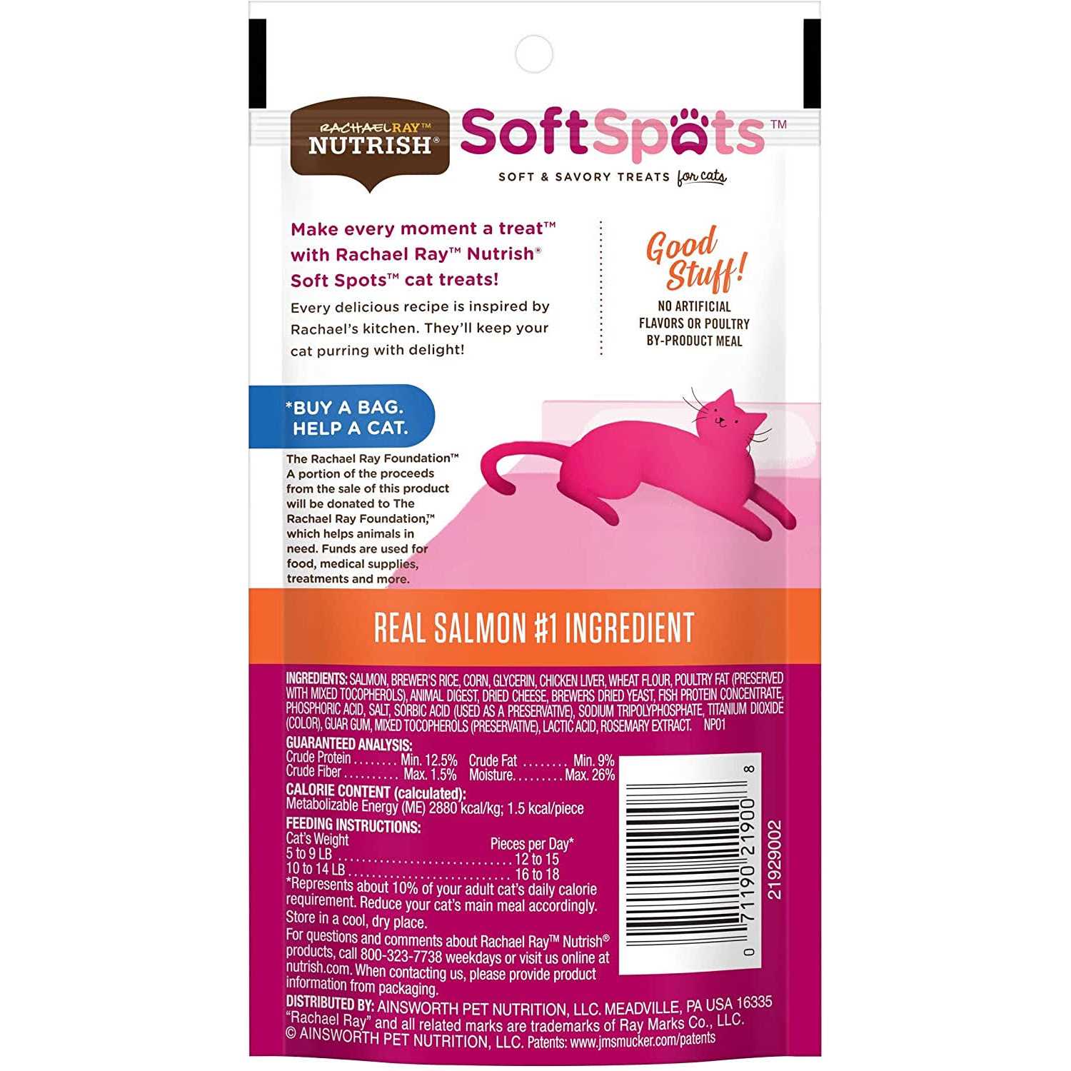 Salmon Soft Cat Treats K506