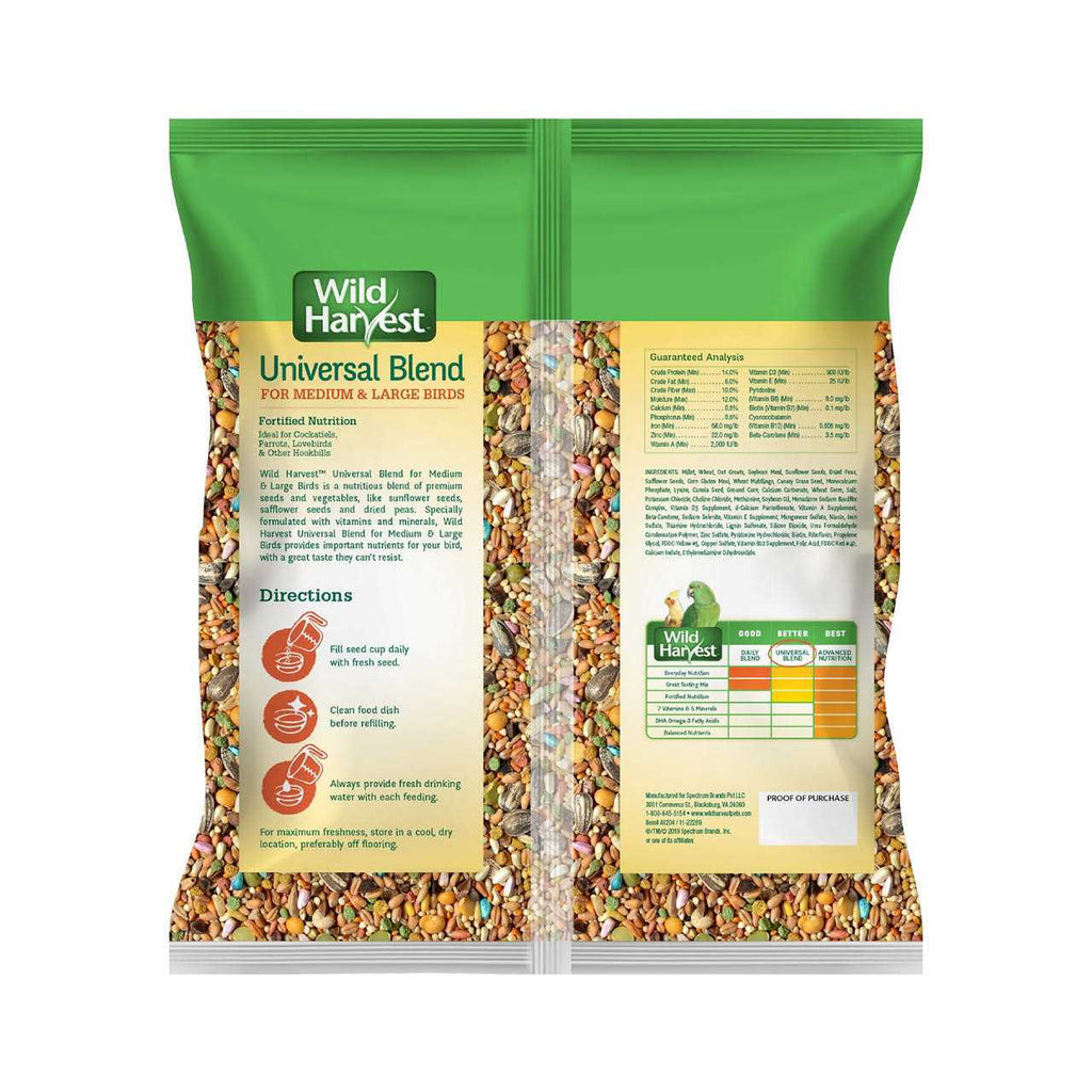 Universal Blend For Medium & Large Birds O707766