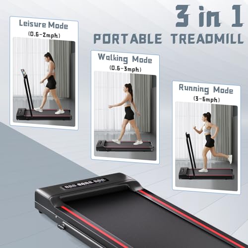 Under Desk Treadmill, 3 in 1 Portable Walking Pad A659392