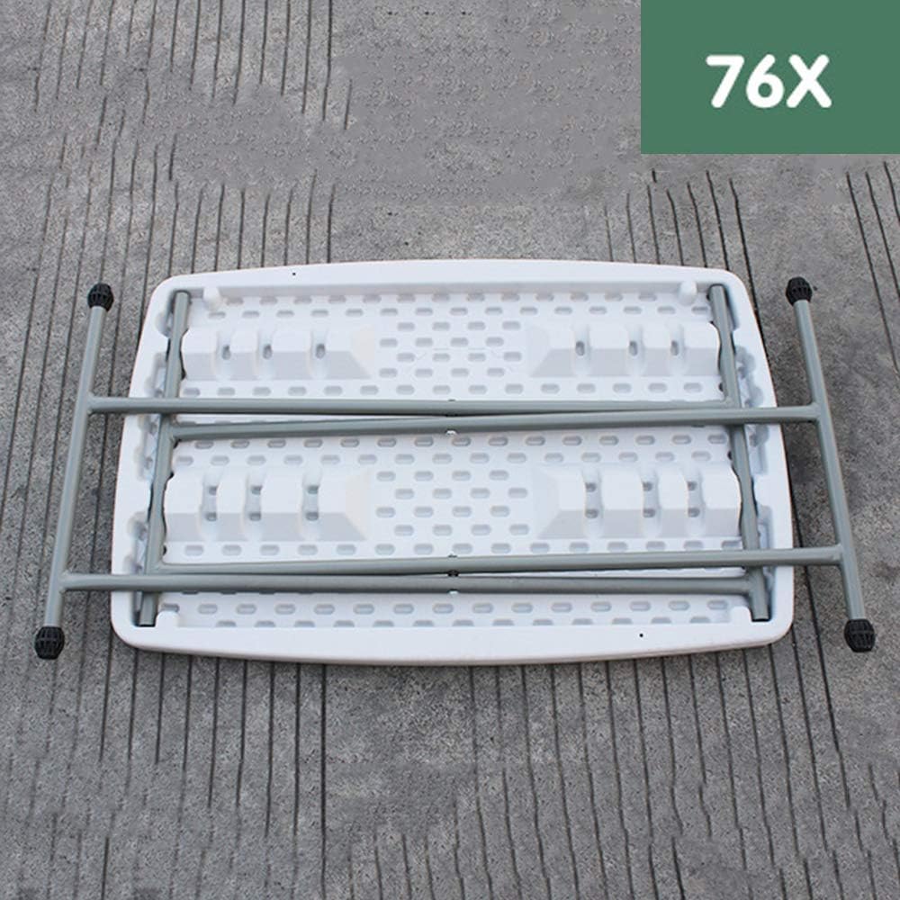 Lightweight Folding Table for Small Spaces, White G6180
