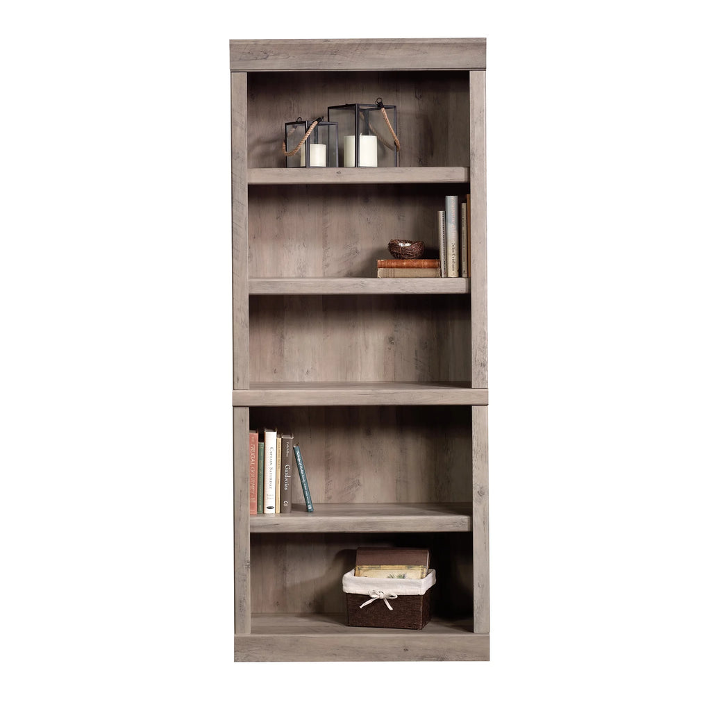 5 Shelf Bookcase, Rustic Gray D80649