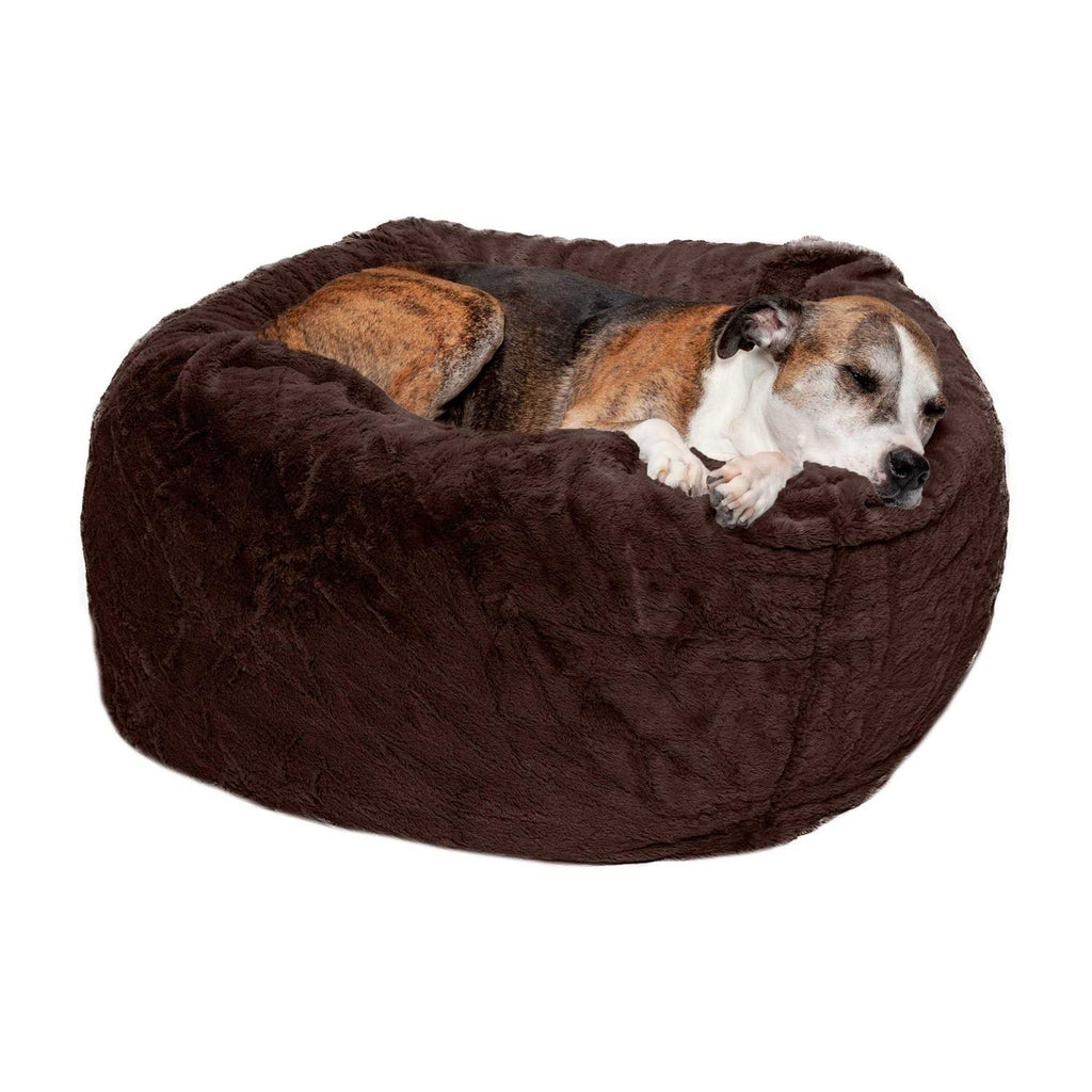 Round Plush Ball Dog Bed R72137