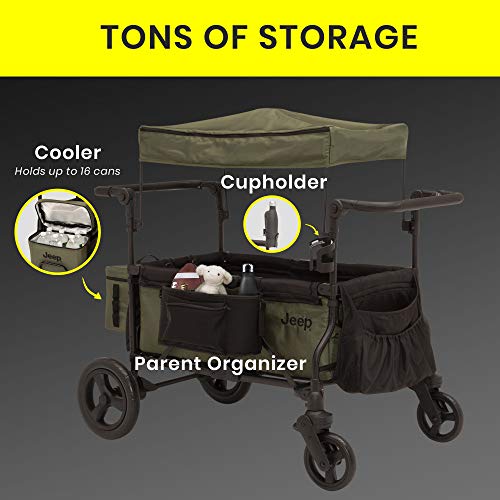 Stroller Wagon with Cooler Bag and Parent Organizer E184917