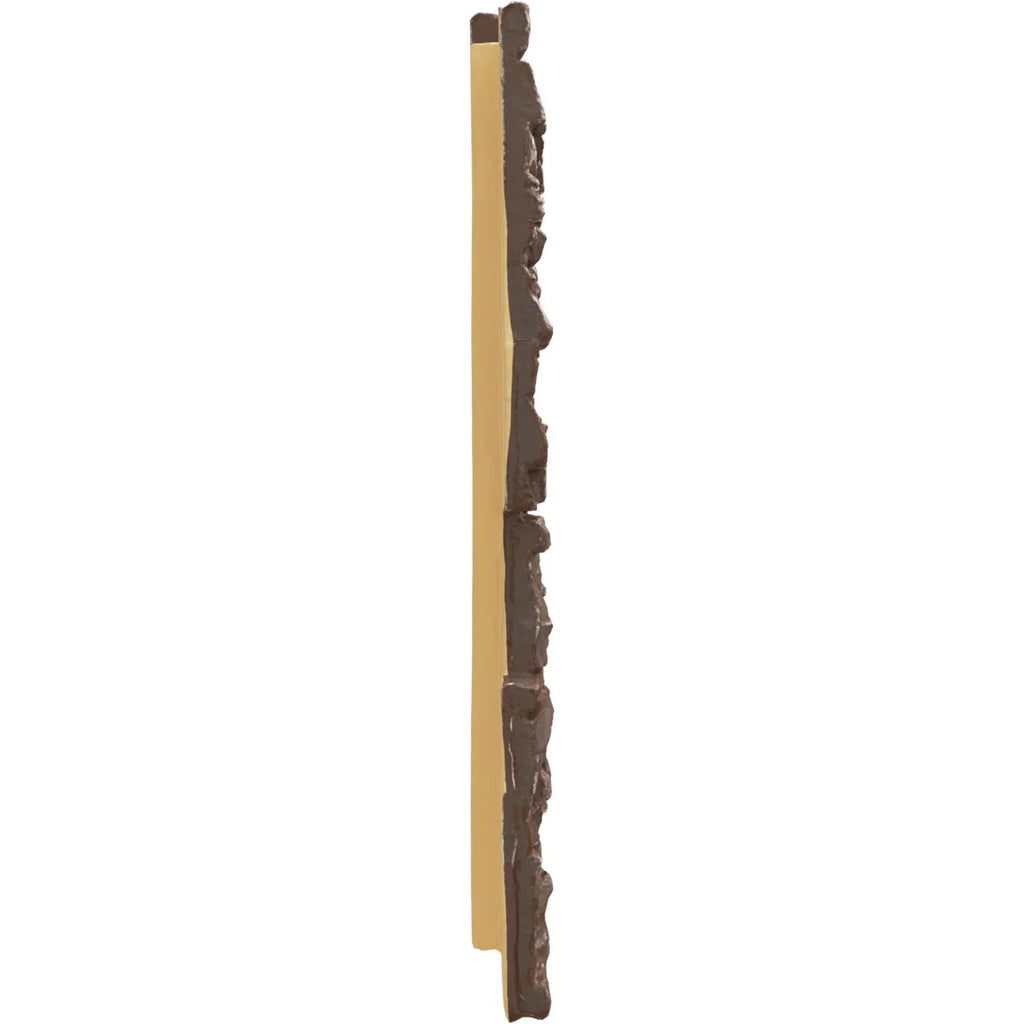 Stacked Stone Faux Siding Panel, Autumn Bronze O5784