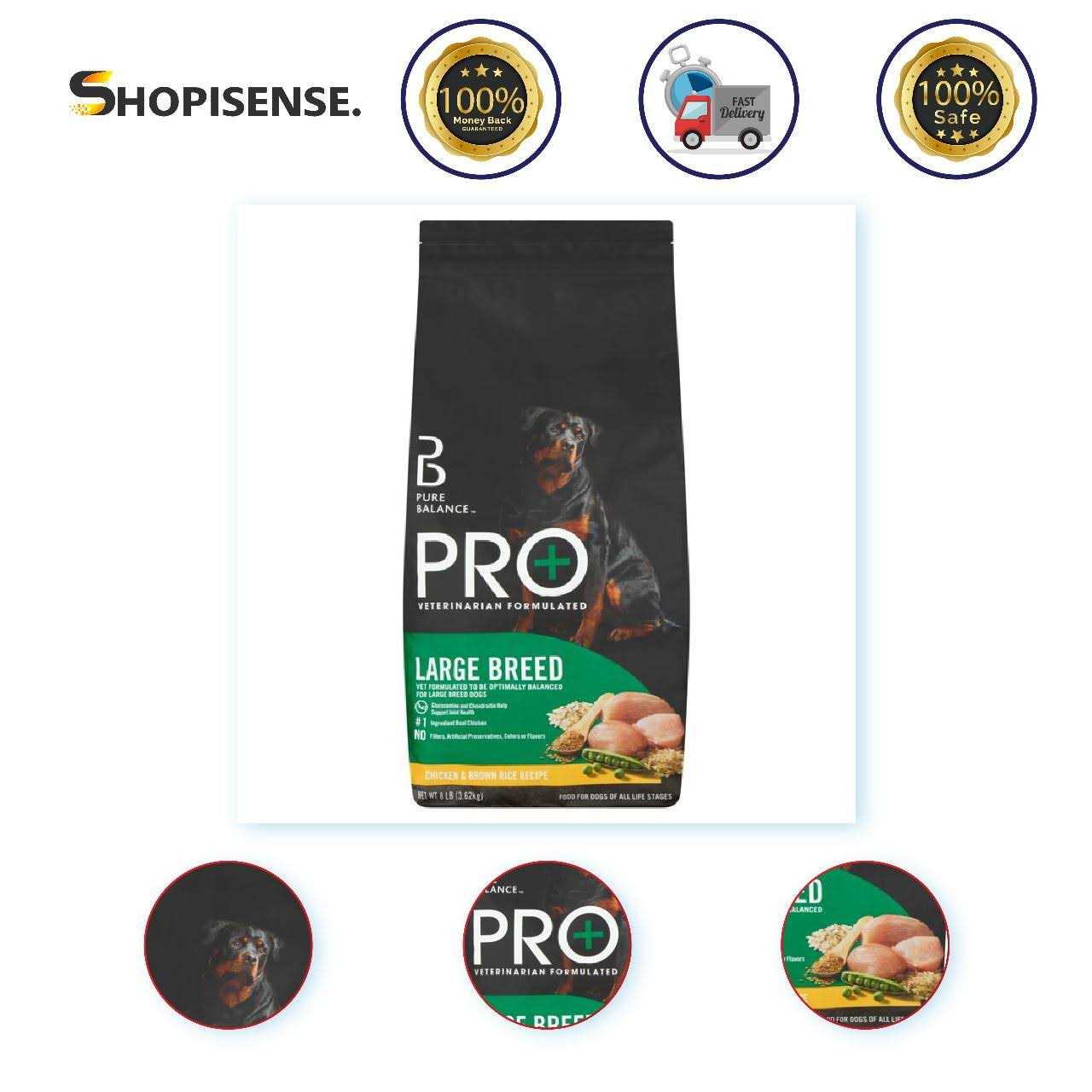 Large Breed Chicken & Brown Rice Dry Dog Food Z235