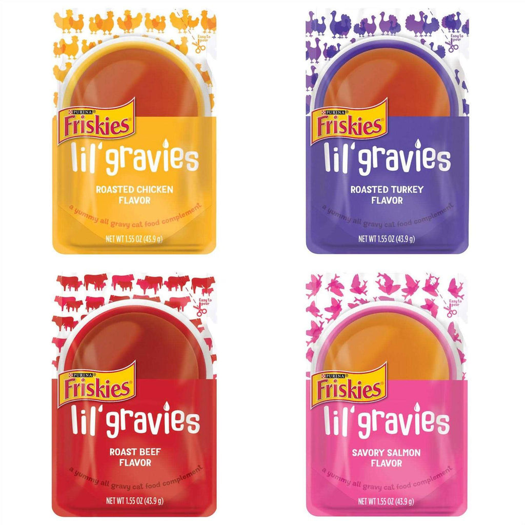 Wet Cat Food Gravy Variety Pack C641