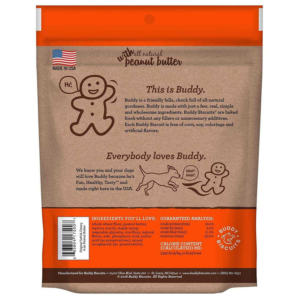 Soft and Chewy Peanut Butter Dog Treats A584401