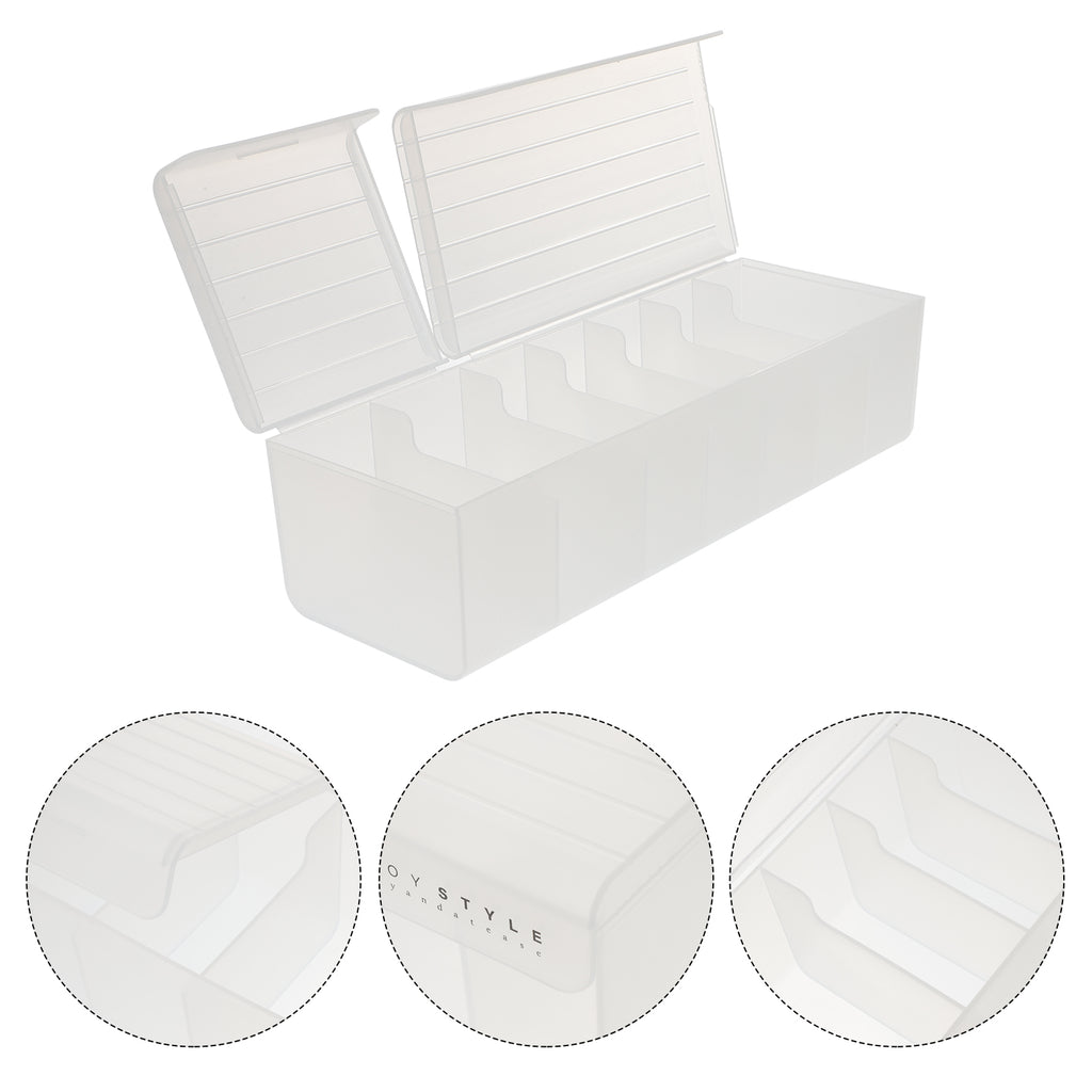 Slim USB Cable Organizer Storage Box U5473