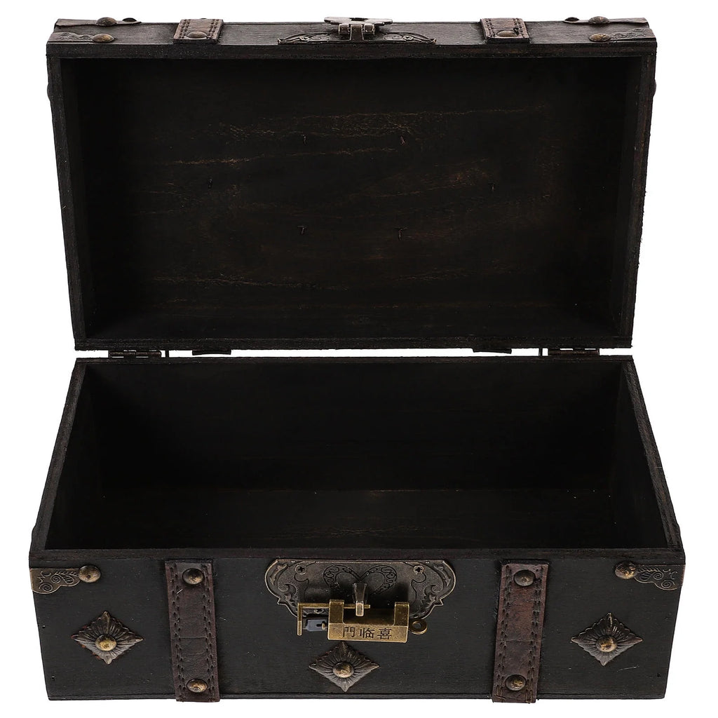 Vintage Storage Boxes with Lids Organizer N461