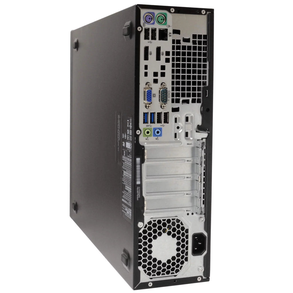 Refurbished Desktop Computer PC, Intel i5 Quad Core, 8GB RAM, 250GB HDD, Windows 10 Home Y6665