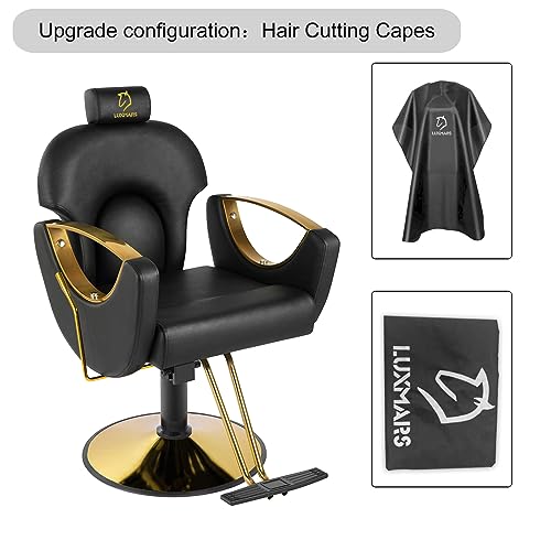 Pink Hydraulic Reclining Barber Salon Chair C219119