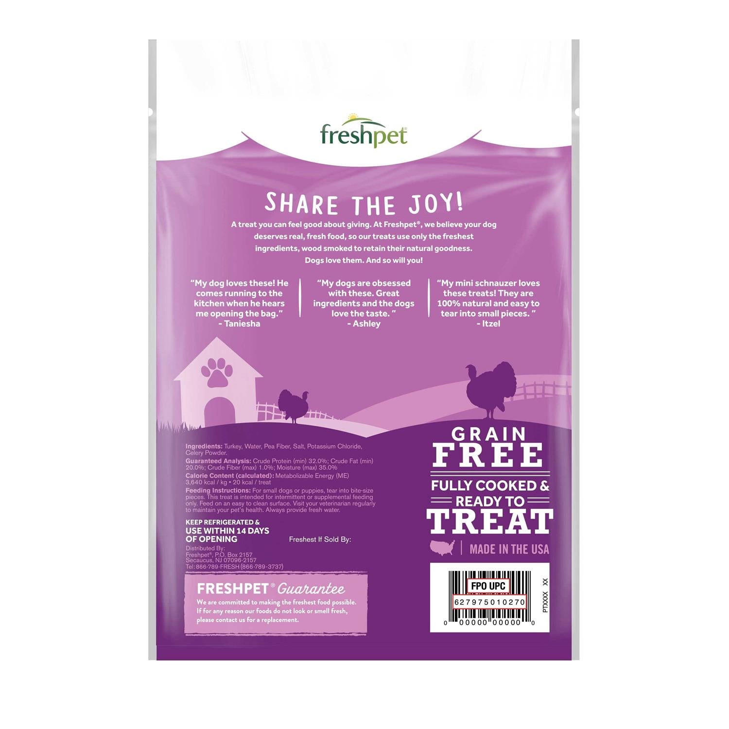 Turkey Bacon Dog Treats Z4362