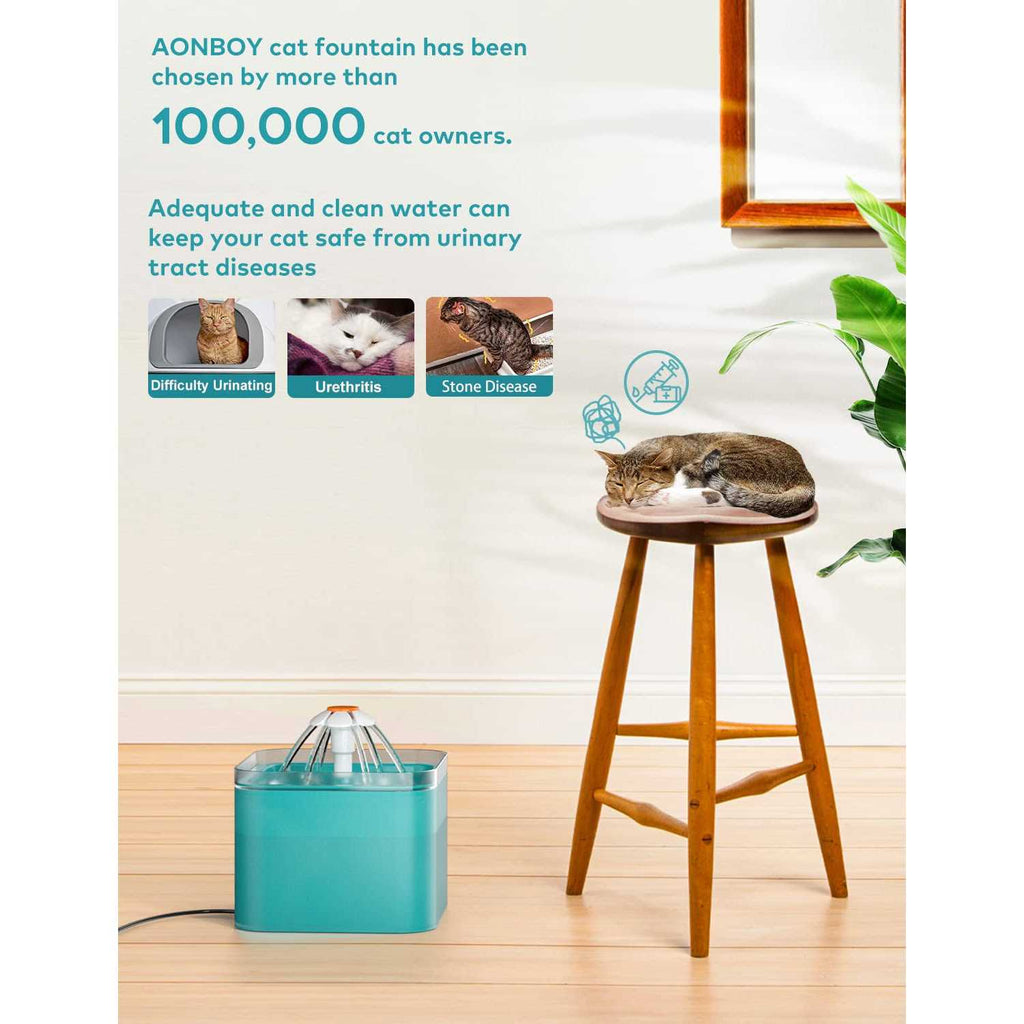 Cat Water Fountain 67oz/2L O1345