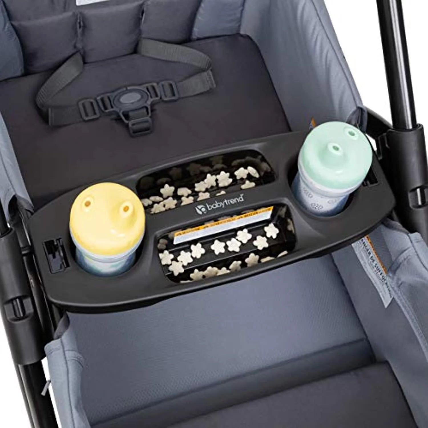 Wagon Stroller, Solid Print Gray R3572