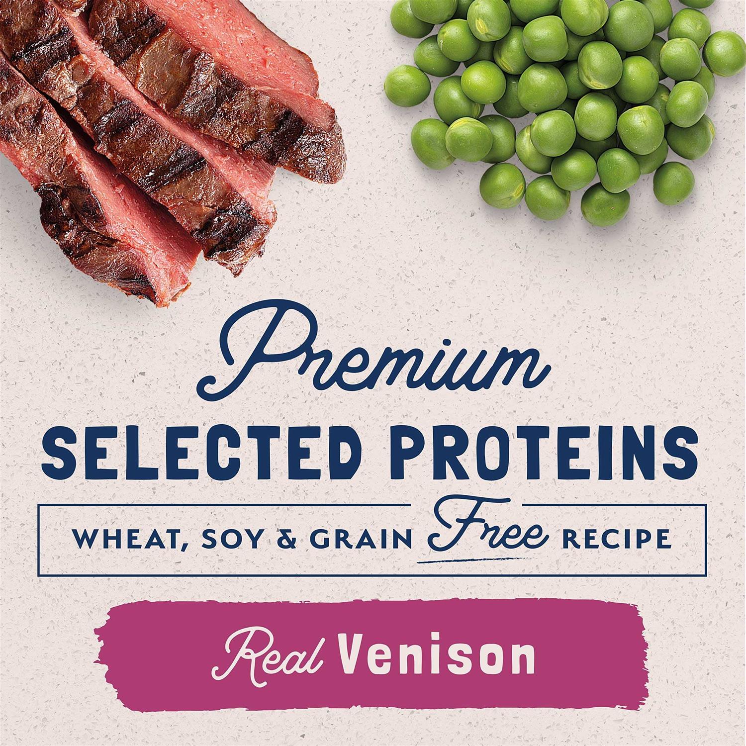 Grain Free Green Pea & Venison Dry Cat Food K483728