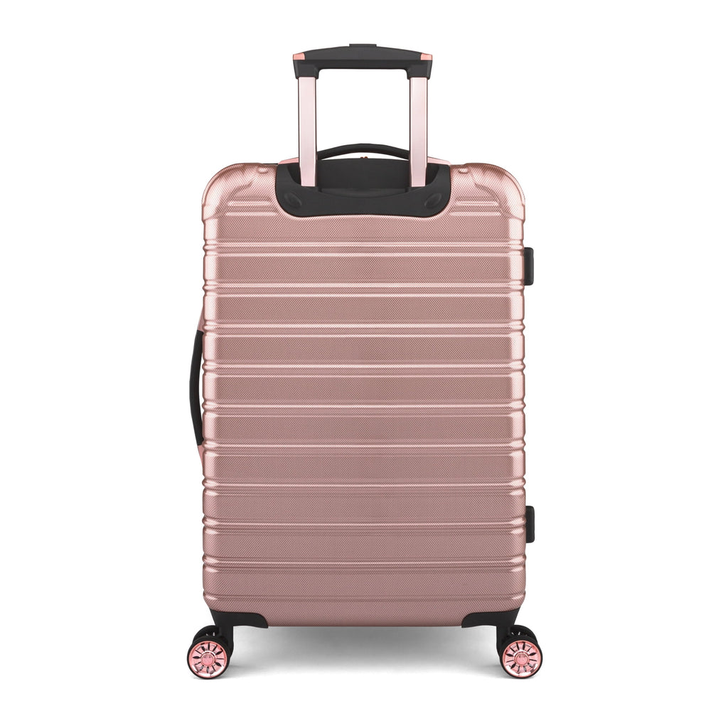 Hardside Luggage 3 Piece Set, 20" Carry-on, 24" and 28" Checked, Rose Gold G1720