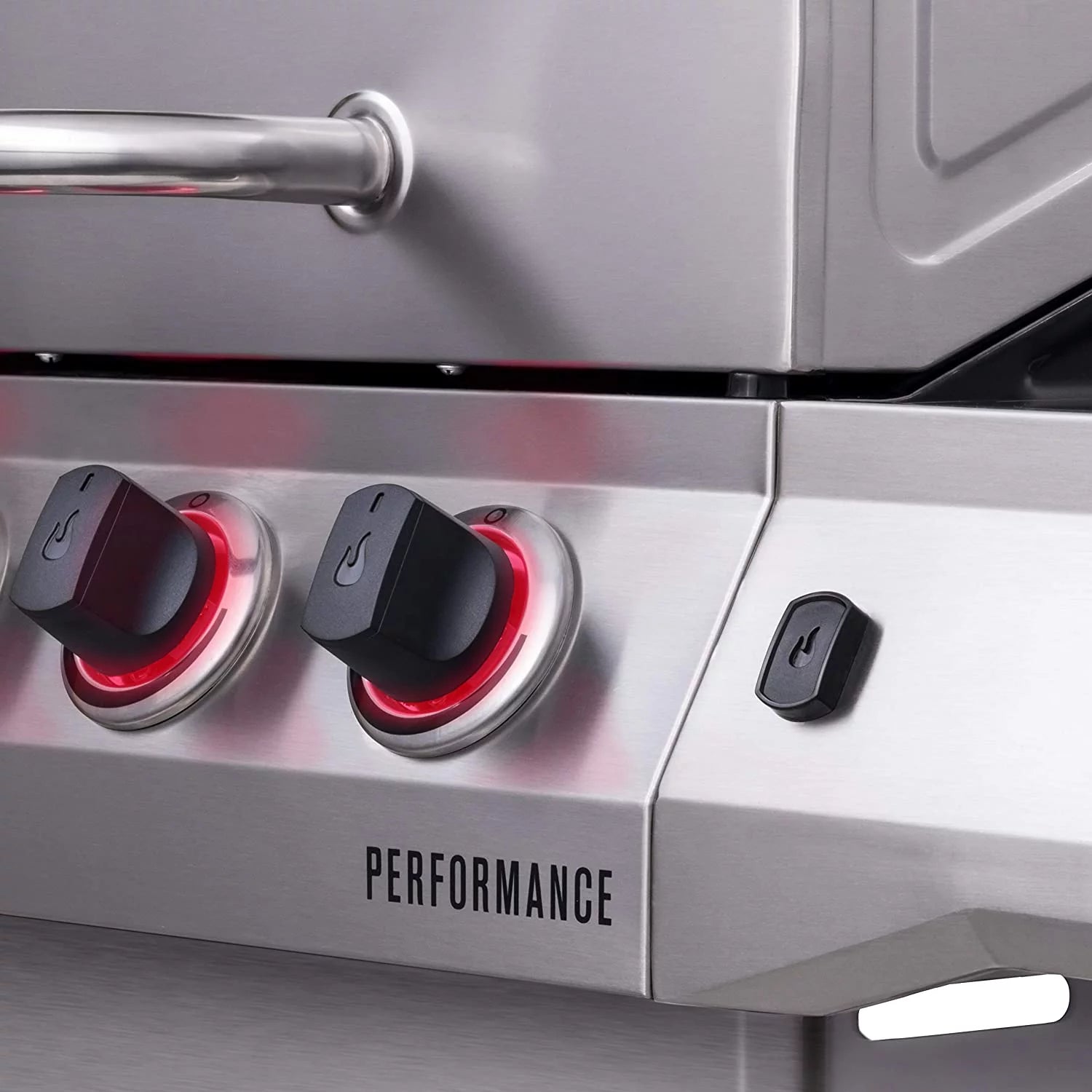 4-Burner Propane Gas Grill with Side Burner and Cabinet T153