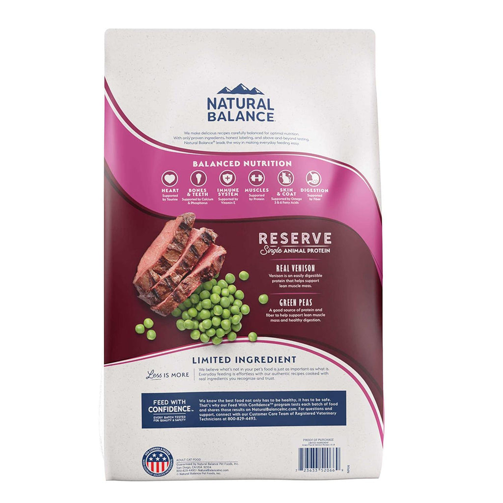 Grain Free Green Pea & Venison Dry Cat Food K483728