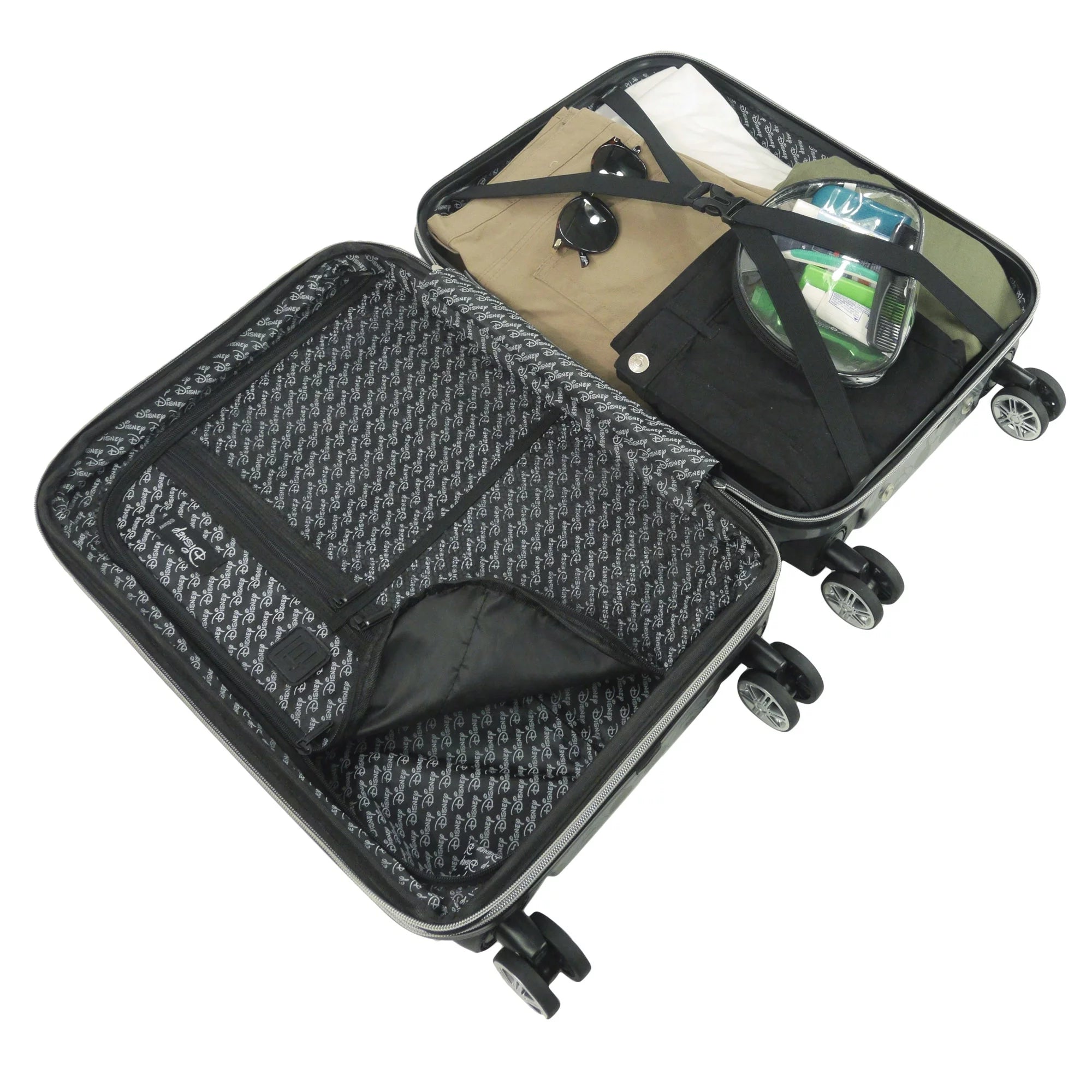 3-Piece Spinner Luggage Set, Charcoal L4864