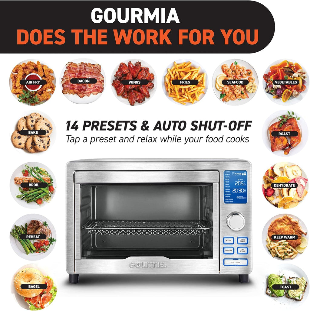 Digital Stainless Steel Toaster Oven Air Fryer D246