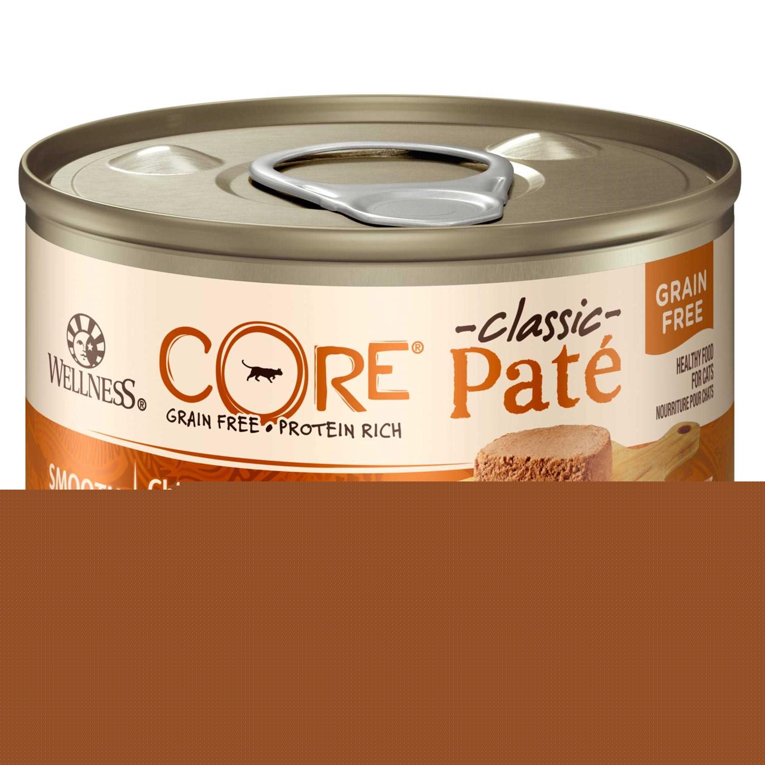 Wellness CORE Natural Grain-Free Chicken Turkey &amp; Chicken Liver Pate Canned Cat Food - Pet Supplies online store